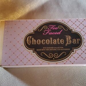 Too Faced Pink Eyeshadow Palette with Gold Accents